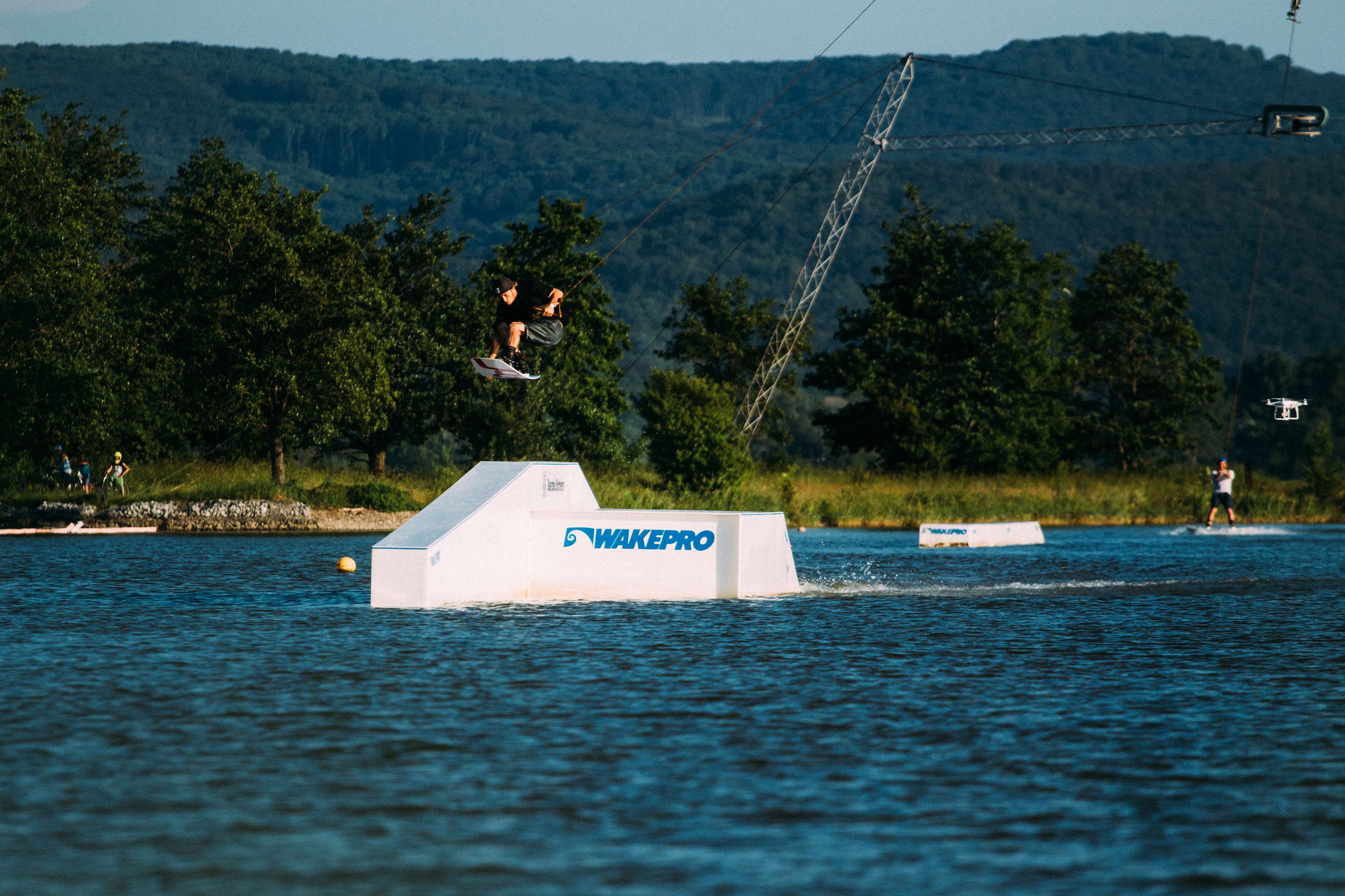 Trick on wakepro obstacle